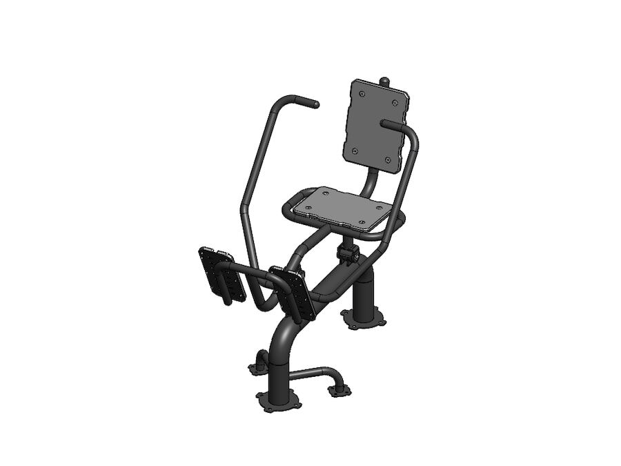 ElementFit Rower Träningsstation