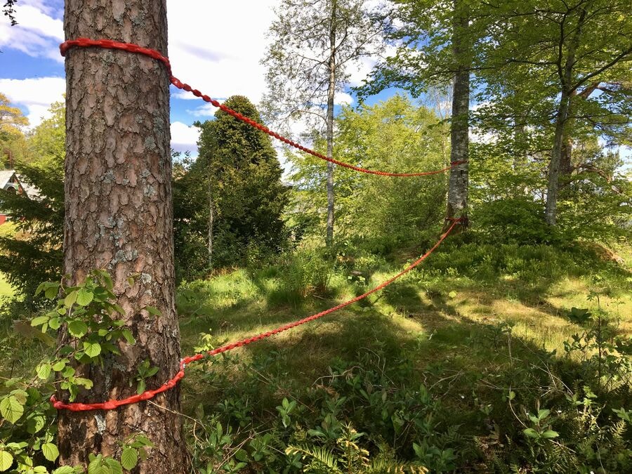 Plastkjetting til huske