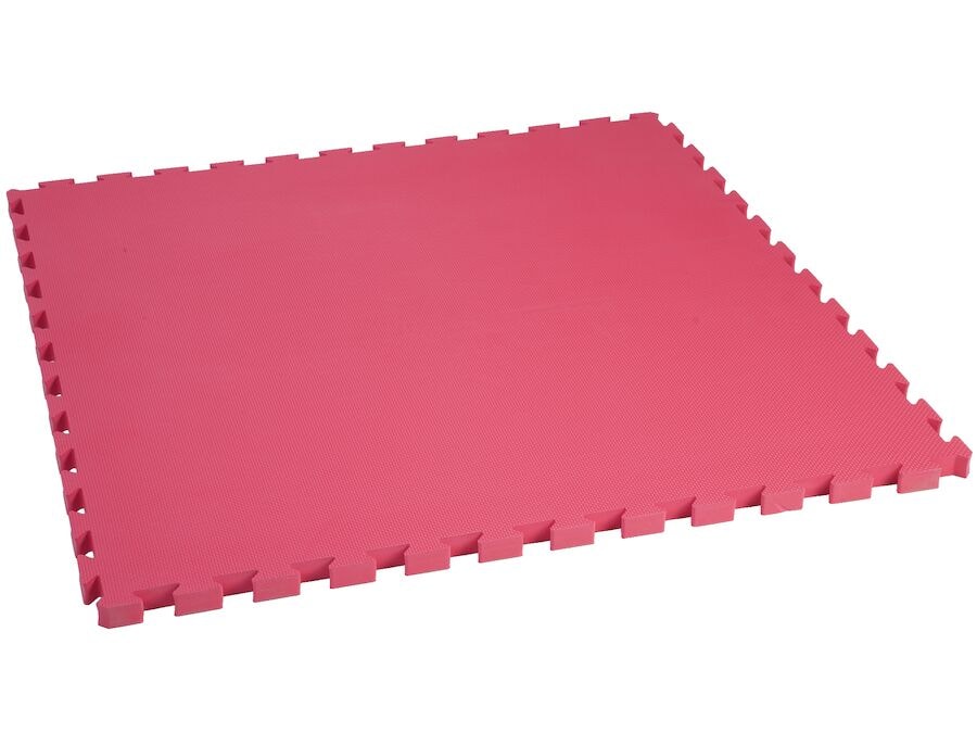 Soft gulvmatte rød