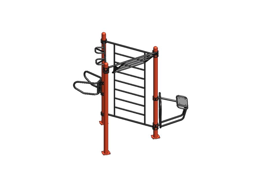ElementFit Trigon træningsstativ