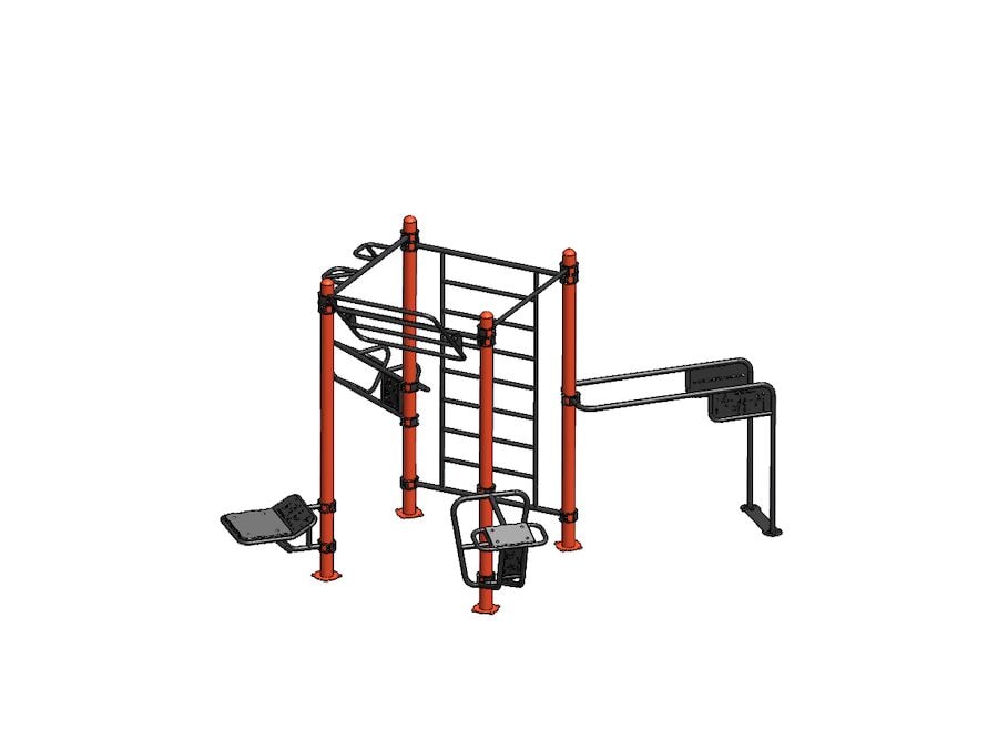 ElementFit Kvadrat træningsstation