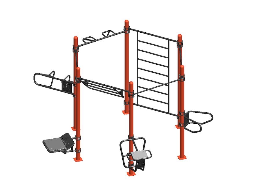 ElementFit Hexagon træningsstation