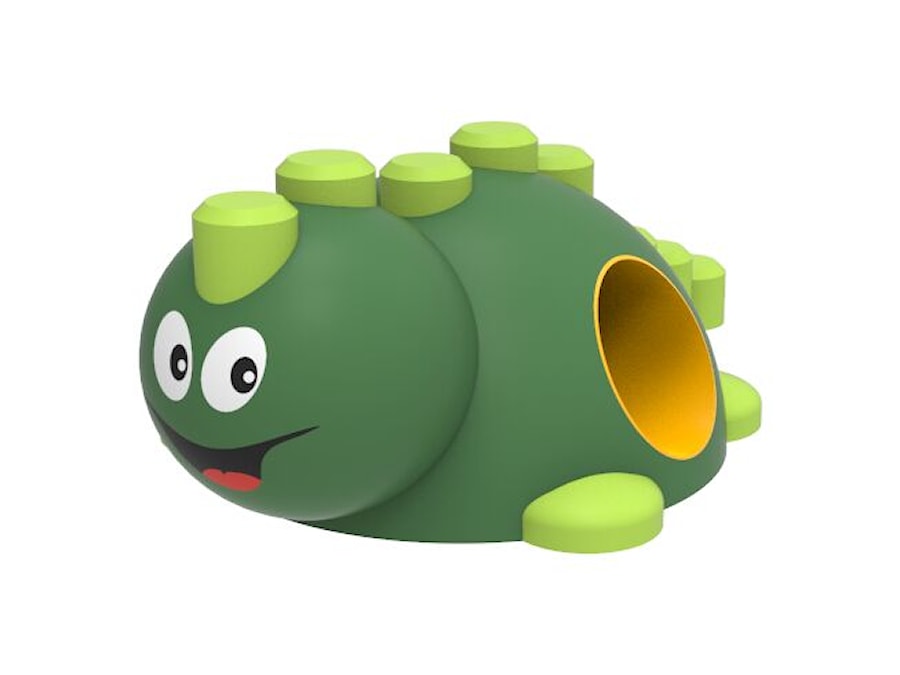 Reptilen Tunnel Gummifigur