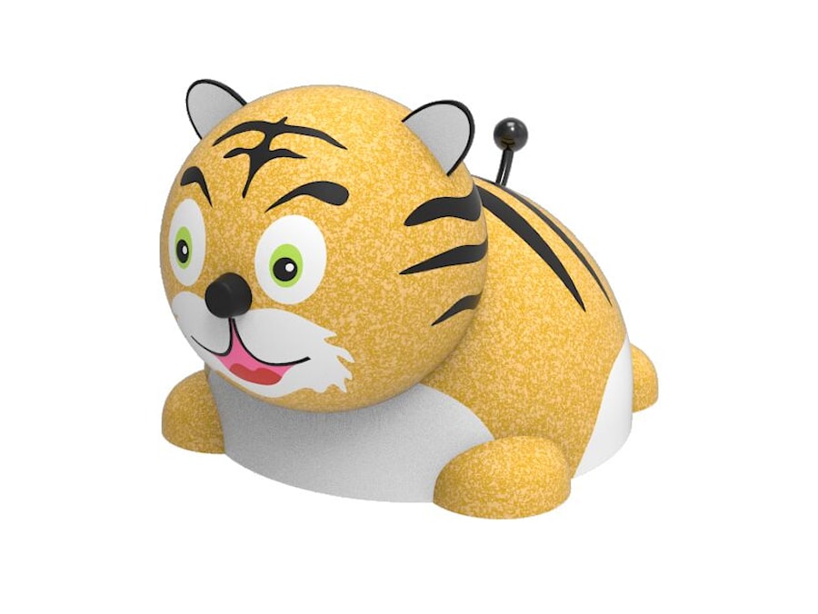 3D gummifigur, den lille tiger