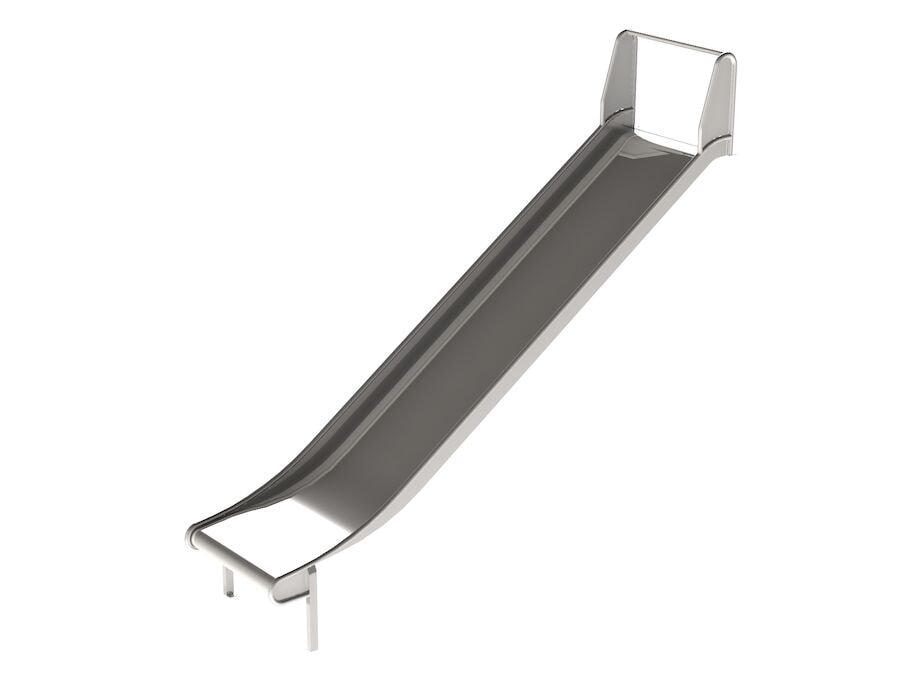 Bred Terrengrutsjebane Rustfri H 225-250 cm