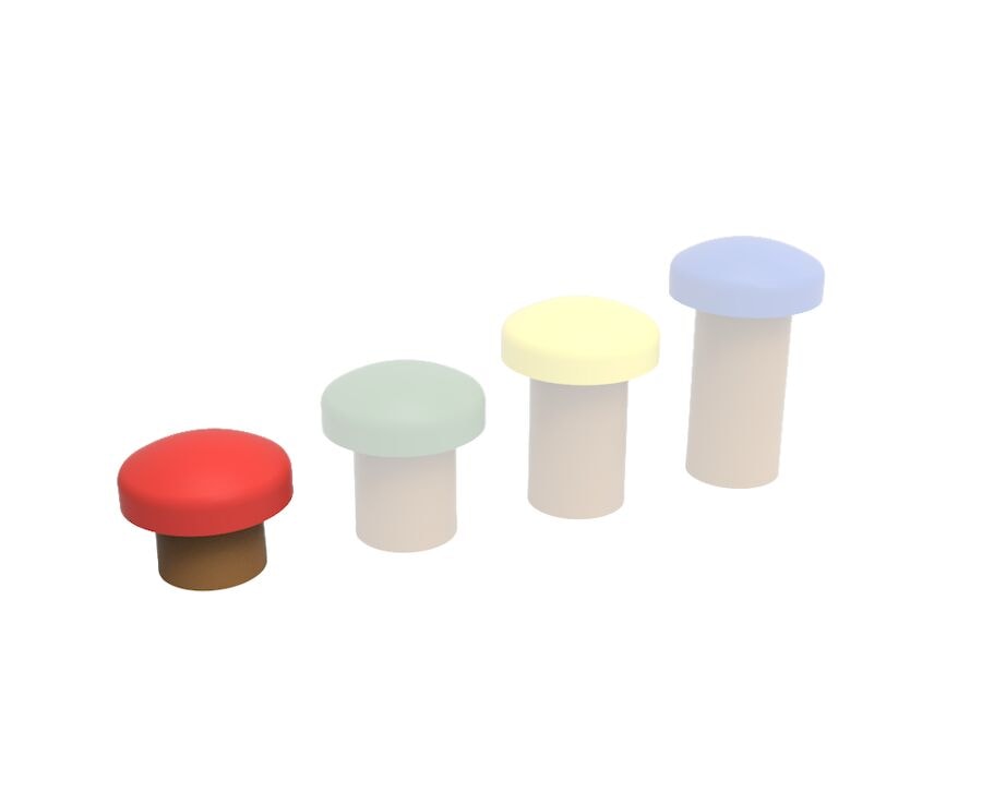 Svampen Gummifigur 30 cm