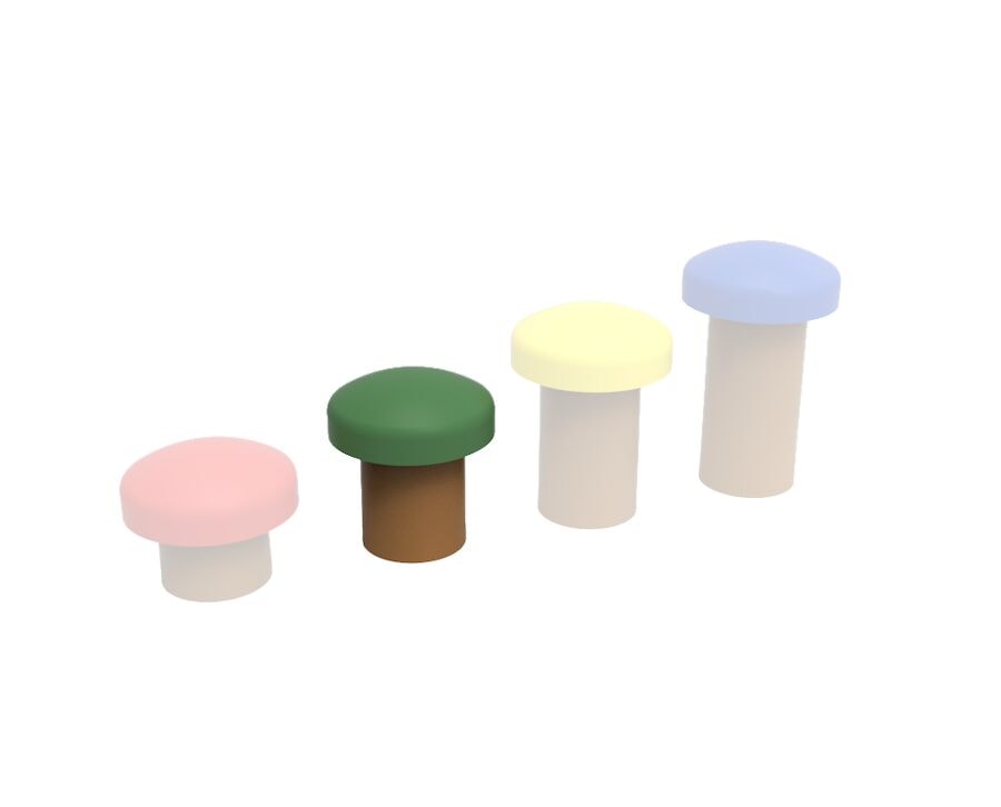 Svampen Gummifigur 40 cm