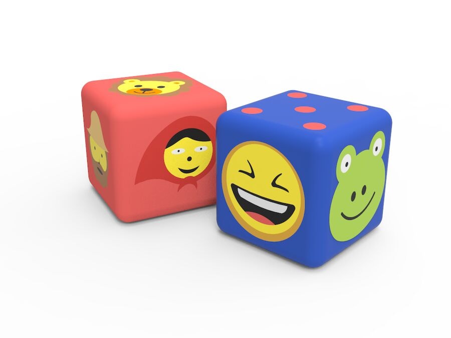 Kuben Gummifigur