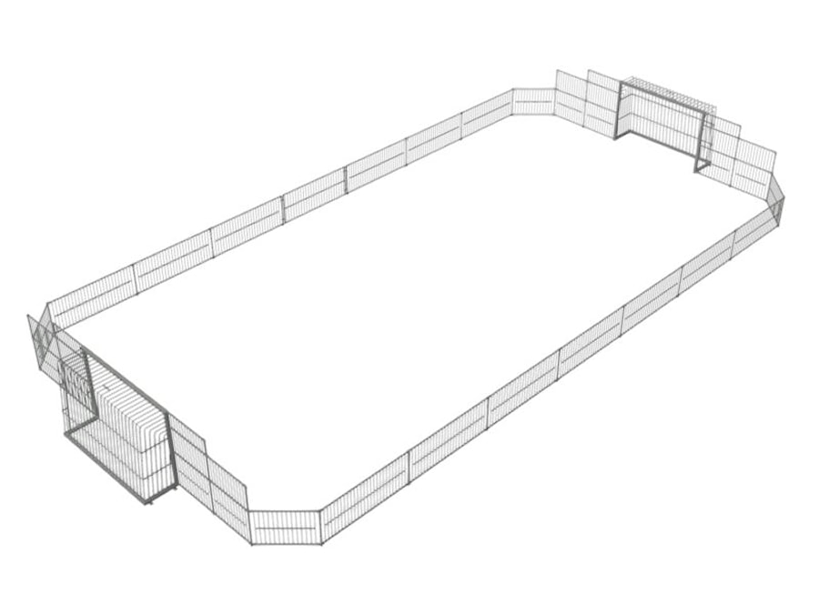 Multiarena 12 x 19,5 m. Stål Multiarena 12 x 19,5 m. Stål