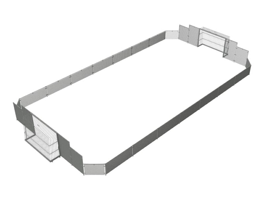 Multiarena 12 x 24,5 m. Stål Goliath Multiarena 12 x 24,5 m. Stål Goliath