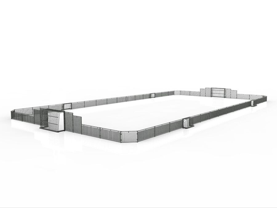 Multiarena "Kulan" 20 x 40 m. Stål Goliath Multiarena "Kulan" 20 x 40 m. Stål Goliath
