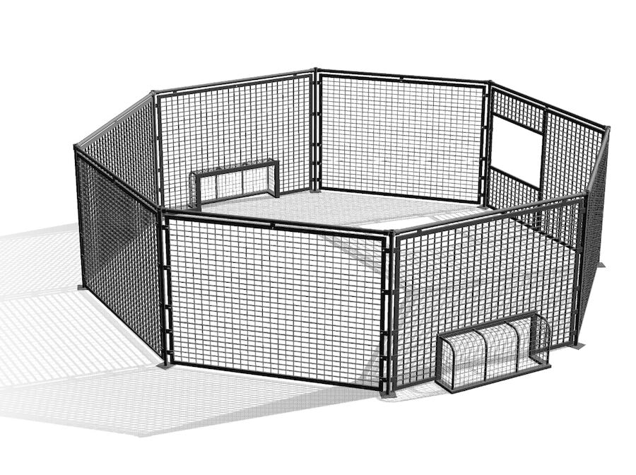 Panna Arena i stål 8 Panna Arena i stål 8