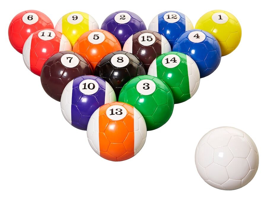 Safepitch fotballbiljardballer