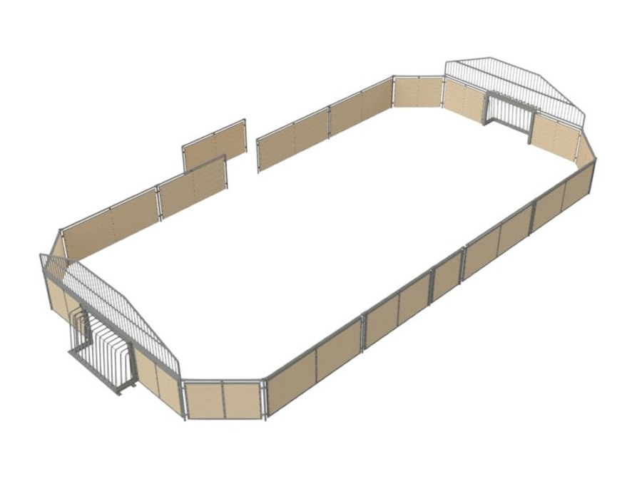 Multibane LÆRK 12,5 x 6,33 meter