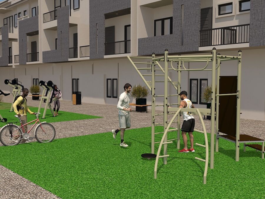 Street Barbell Utegym Medium