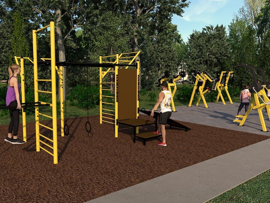 Street Barbell Utegym Large