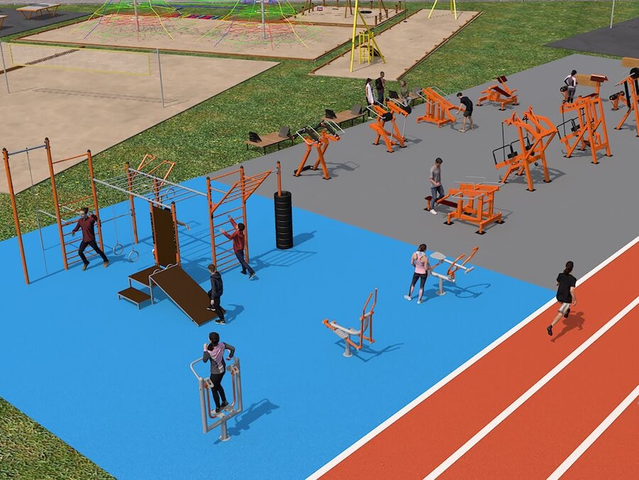 Street Barbell Utegym Extra Large