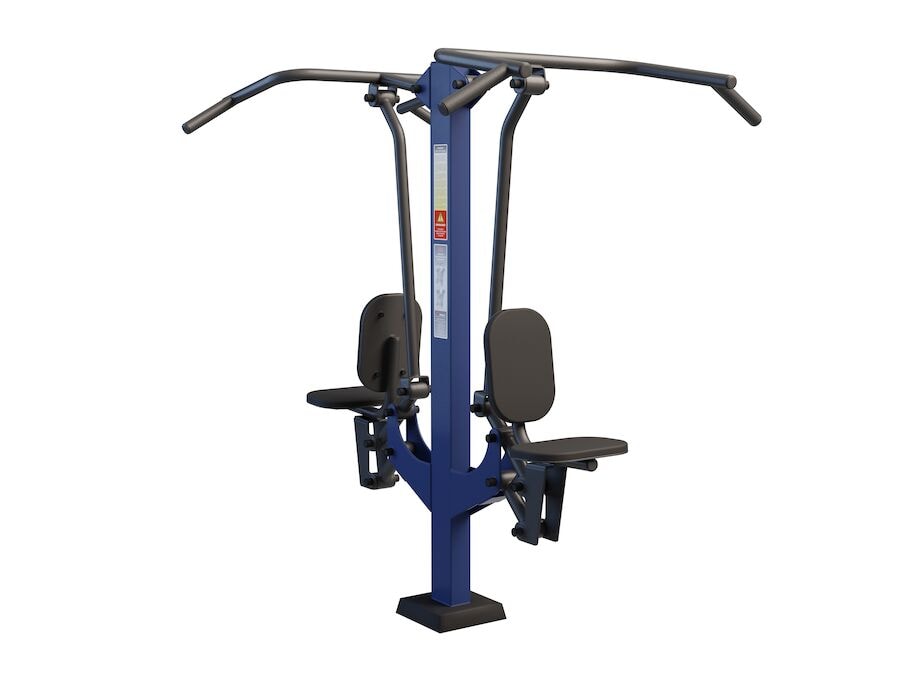 Street Barbell Lat Pulldown Träningsstation