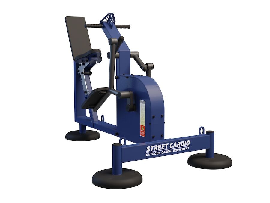 Street Barbell Cardio Motionscykel Sittande