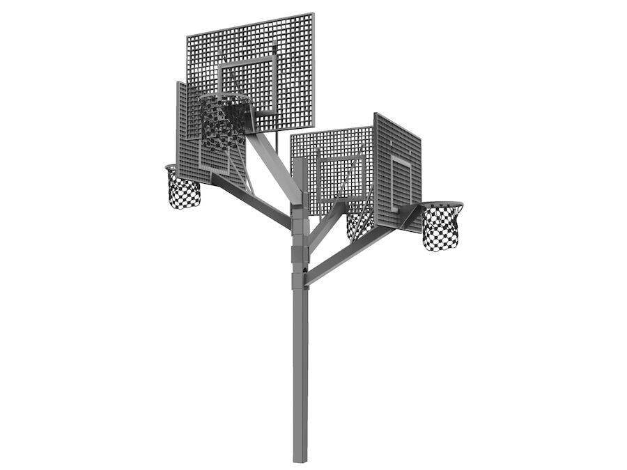 Senterbasket modell Goliath