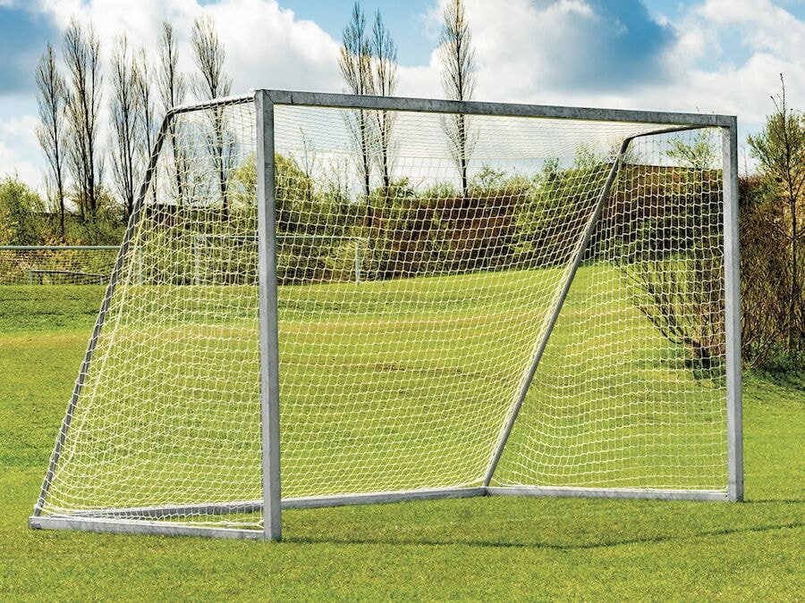Håndballmål i stål. u/nett, 3x2 m