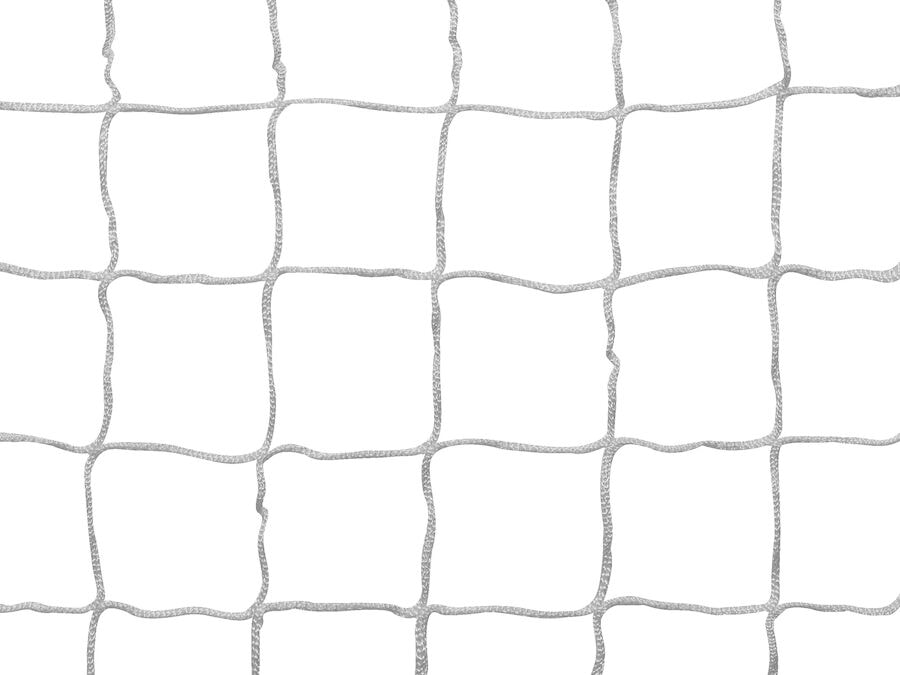 Minihåndballnett - 4 mm. hvit PP