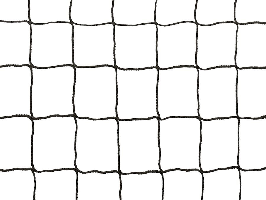 3er Fotballmålnett 3 mm Svart