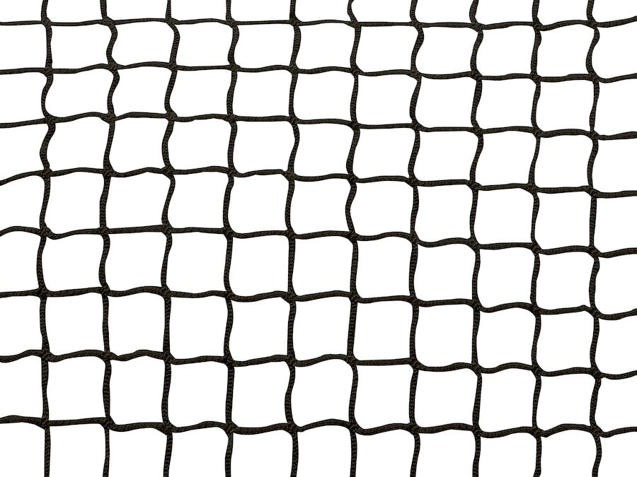 Fangnett med blysnor til håndballmål - Sort