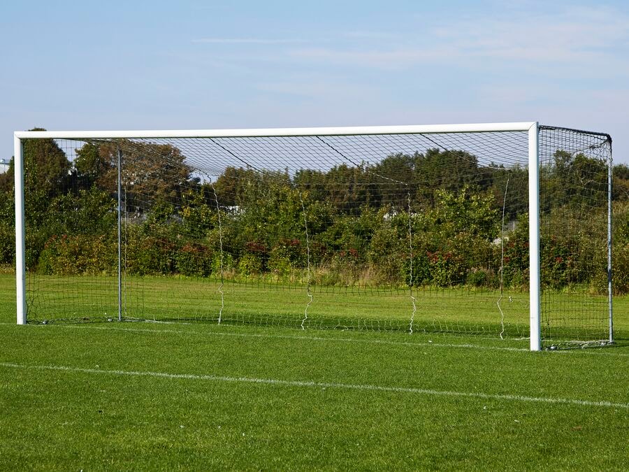 Fotballmål 11er Classic Liga Hvit