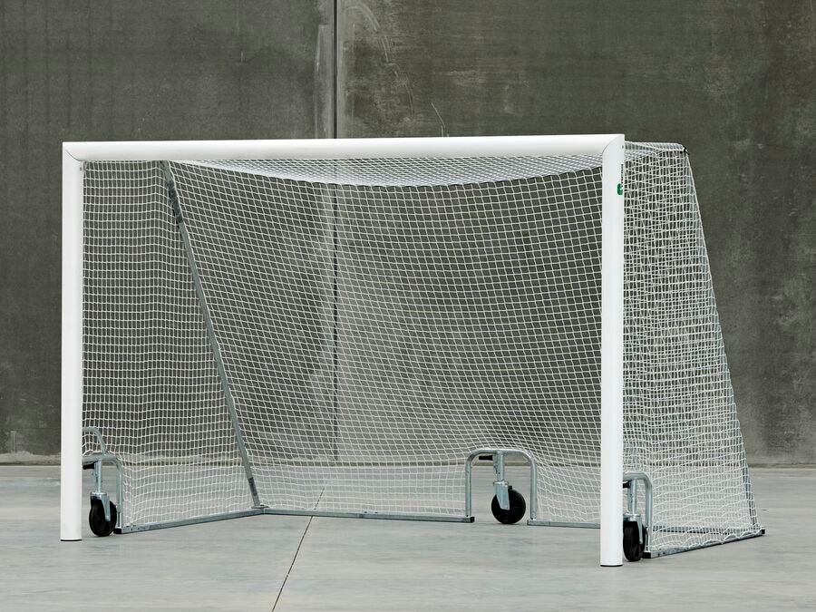 Fotballmål 5er Smartlift 3 x 2 m Hvit