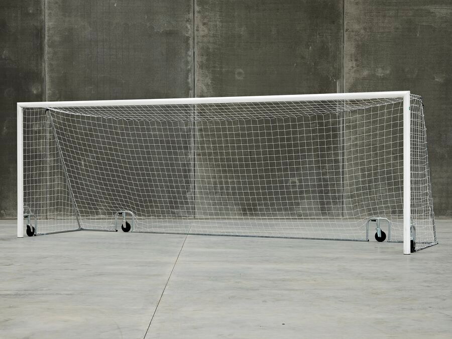 Fotballmål 11er Smartlift Hvit