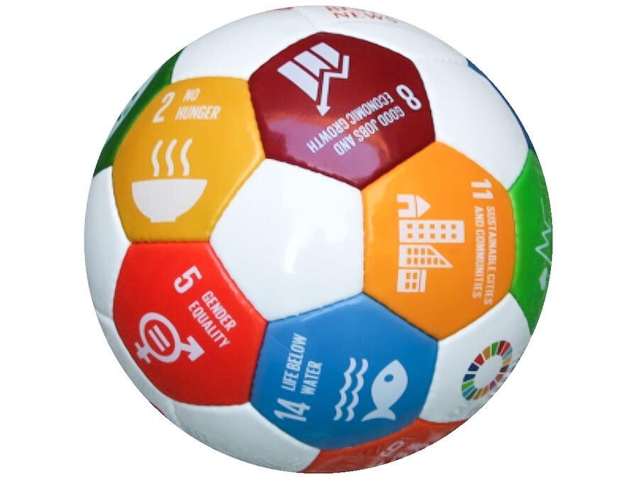 Global Goals fotboll