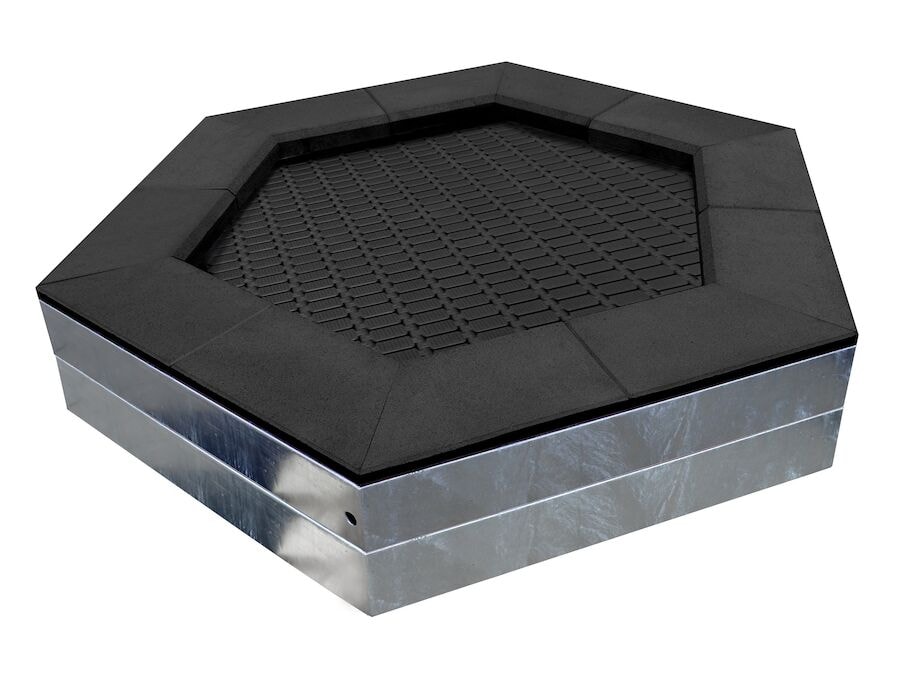 Hexagon Trampoline 2 x 1,75 m