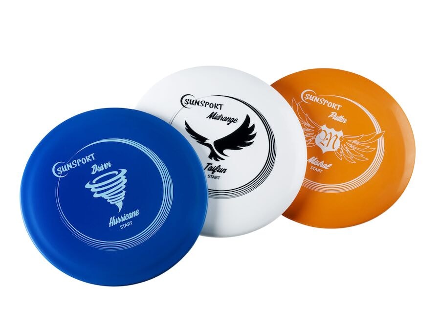 Sunsport Frisbeegolf Startsett 3-pack