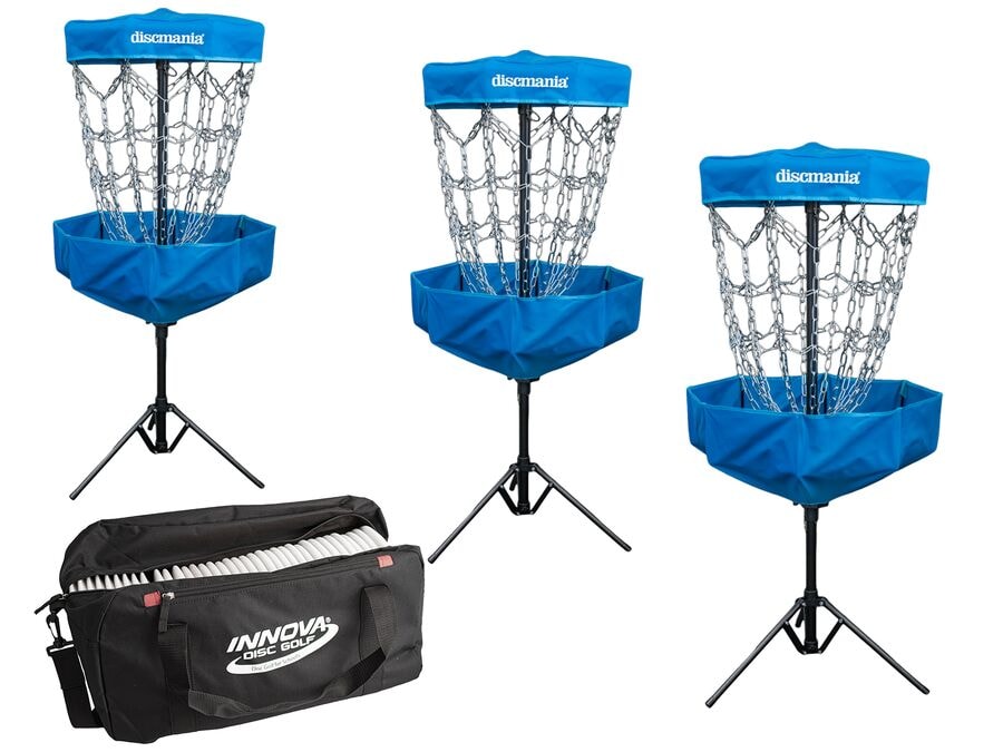 Frisbeegolf Skolesett Portabelt