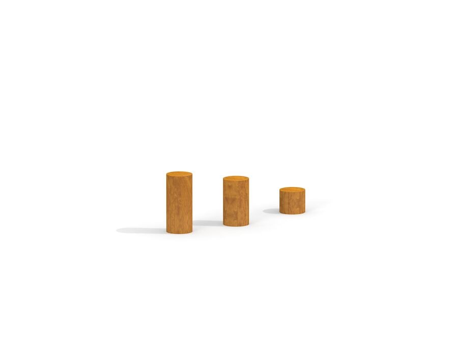 Upphoppsstubbar (3 st) Upphoppsstubbar (3 st)