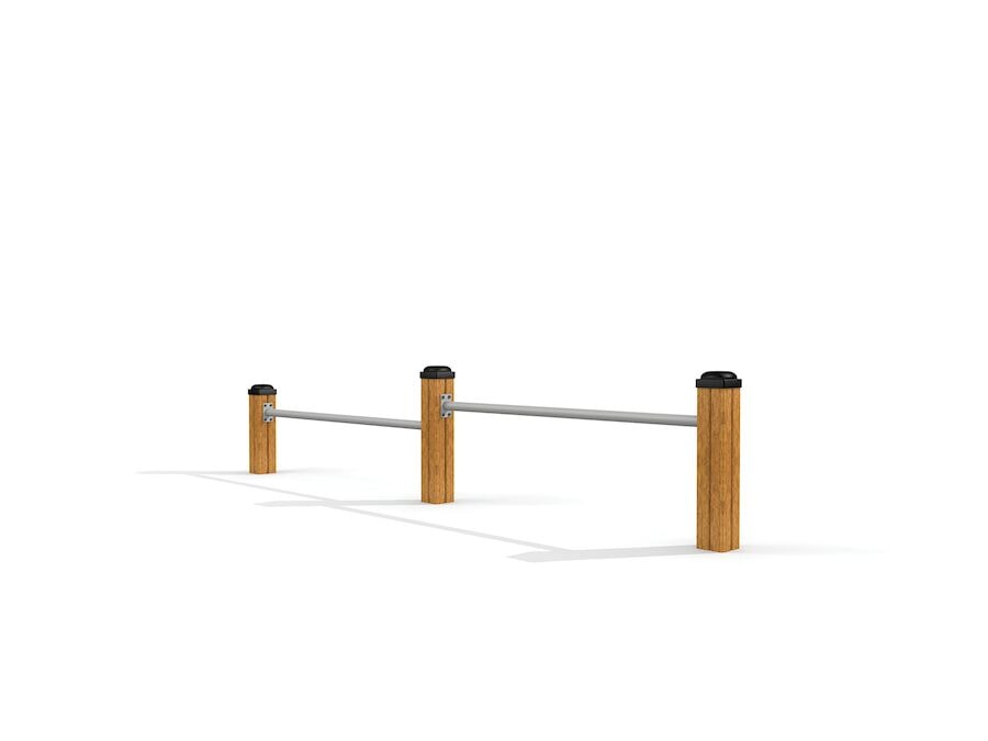 WoodFit Push-Ups Bars Treningsstasjon