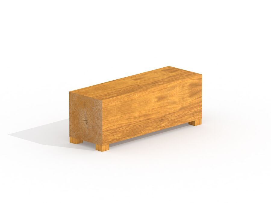 Kuben Parkbänk