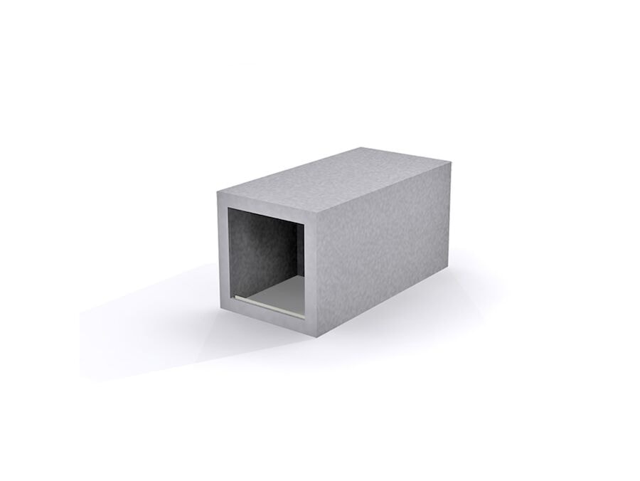 InsideOut box rak. Betong InsideOut box rak. Betong