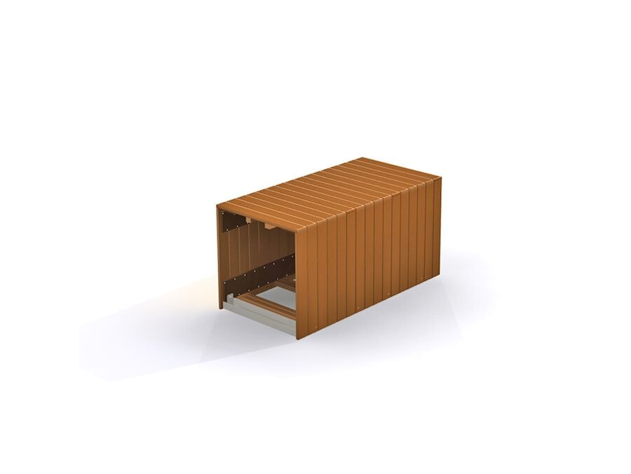 InsideOut box rak. Lärk InsideOut box rak. Lärk