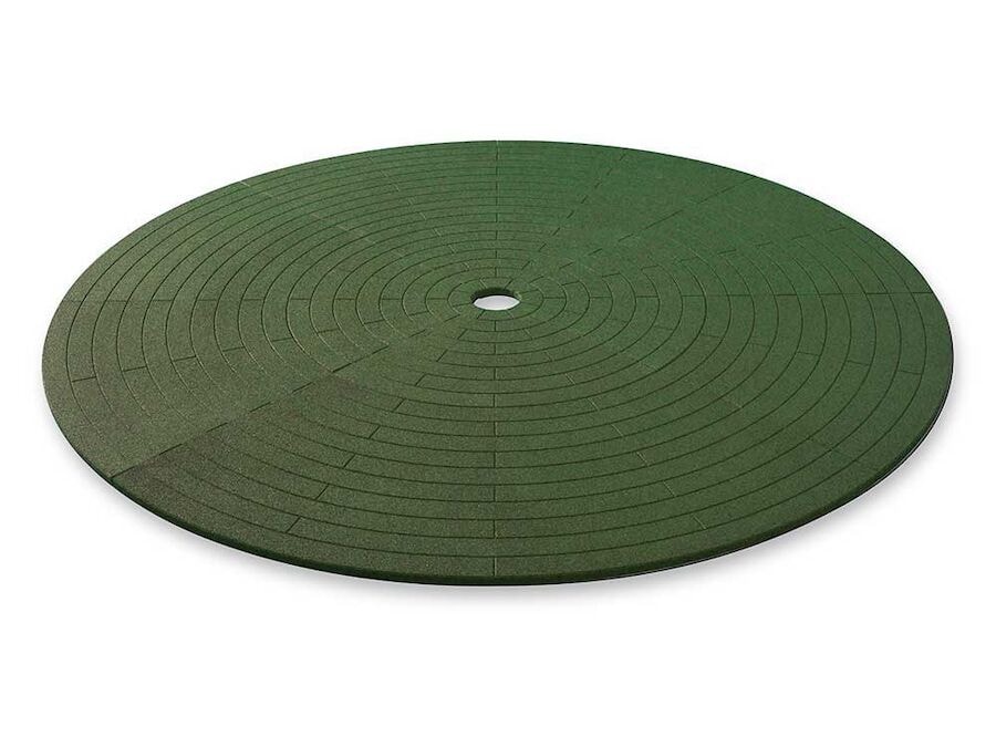 Fallunderlag Fjädergungor Ø 380 cm Grön
